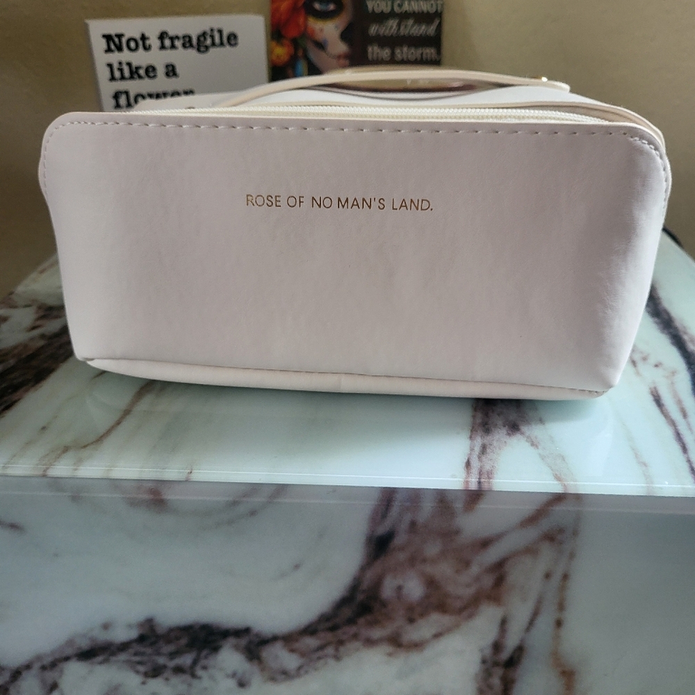 White Cosmetics Bag